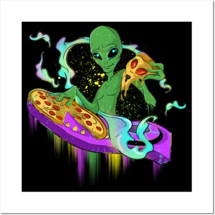 Dj Alien Pizza is Music Posters and Art